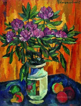 花瓶に牡丹のある静物画 ペトル・ペトロヴィチ・コンチャロフスキー Oil Paintings